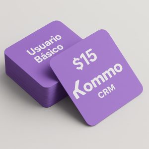 6+1 Meses Usuario Básico Kommo CRM
